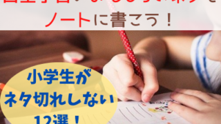 自主学習のネタリストから面白いテーマをノートに書こう 自主勉強 のネタで小学生がネタ切れしない12選 ママと子供のナビサイト